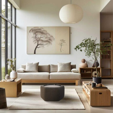 Mosaic Octagon Fabric Coffee Table  LT067M/S