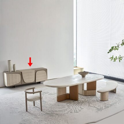 Grandeur Veneer Cabinet / Side Board / Buffet BMBO-BG80197