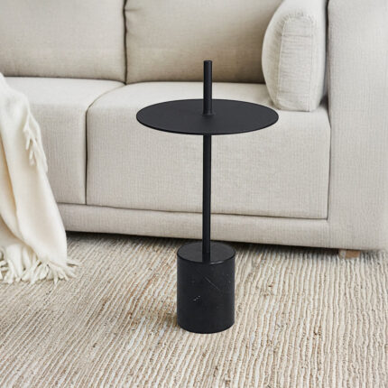 Espoo Marble Side Table Ct8684-32B-Bk