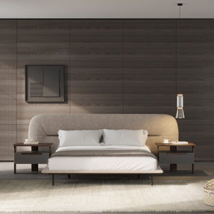 Lova Kingsize Bedstead 180cm YOLVA-Beige