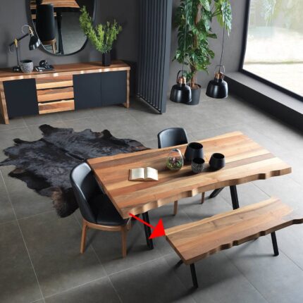 Monaco Natura Bench/Coffee Table Nat-Bench