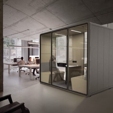 Multifunction Soundproof Office Booth DELUX-Deluxe-XL