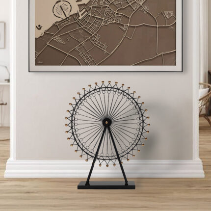 Xl Dubai Eye Sculpture  Ai0022B K